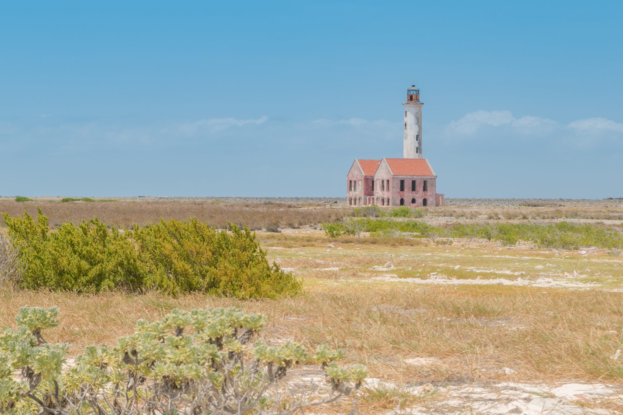 The lighthouse on Klein Curaçao